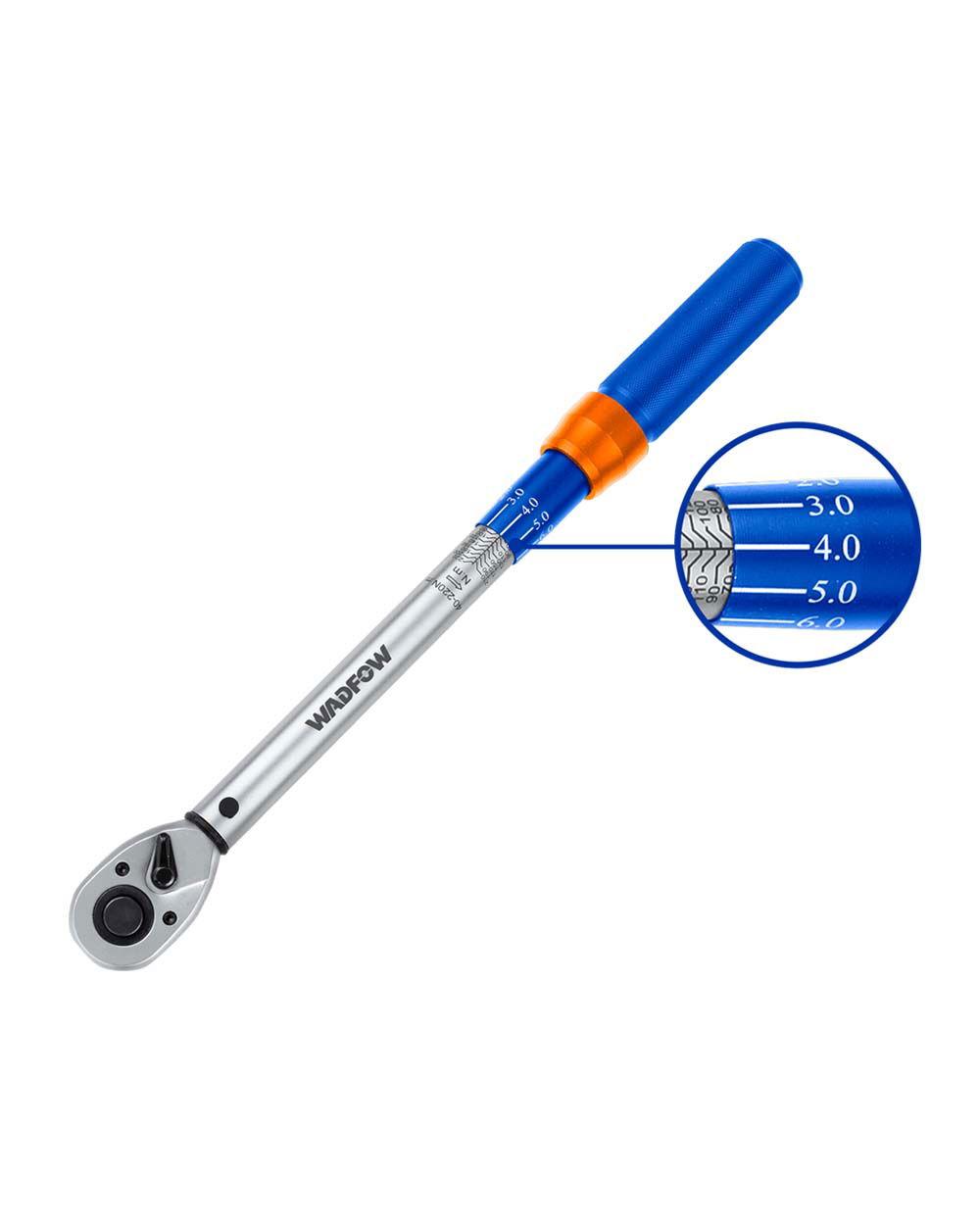 WADFOW PRESET TORQUE WRENCH 1/4''