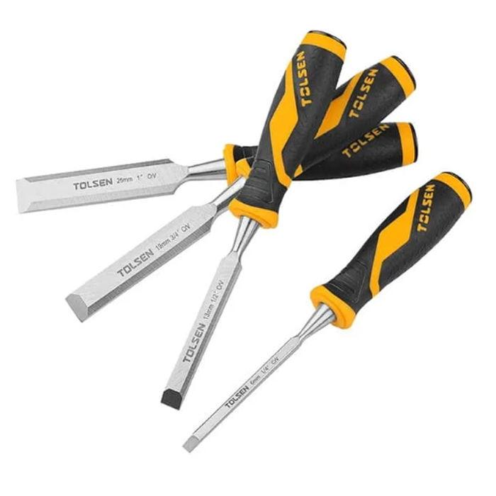 TOLSEN WOOD CHISEL SET 4PCS