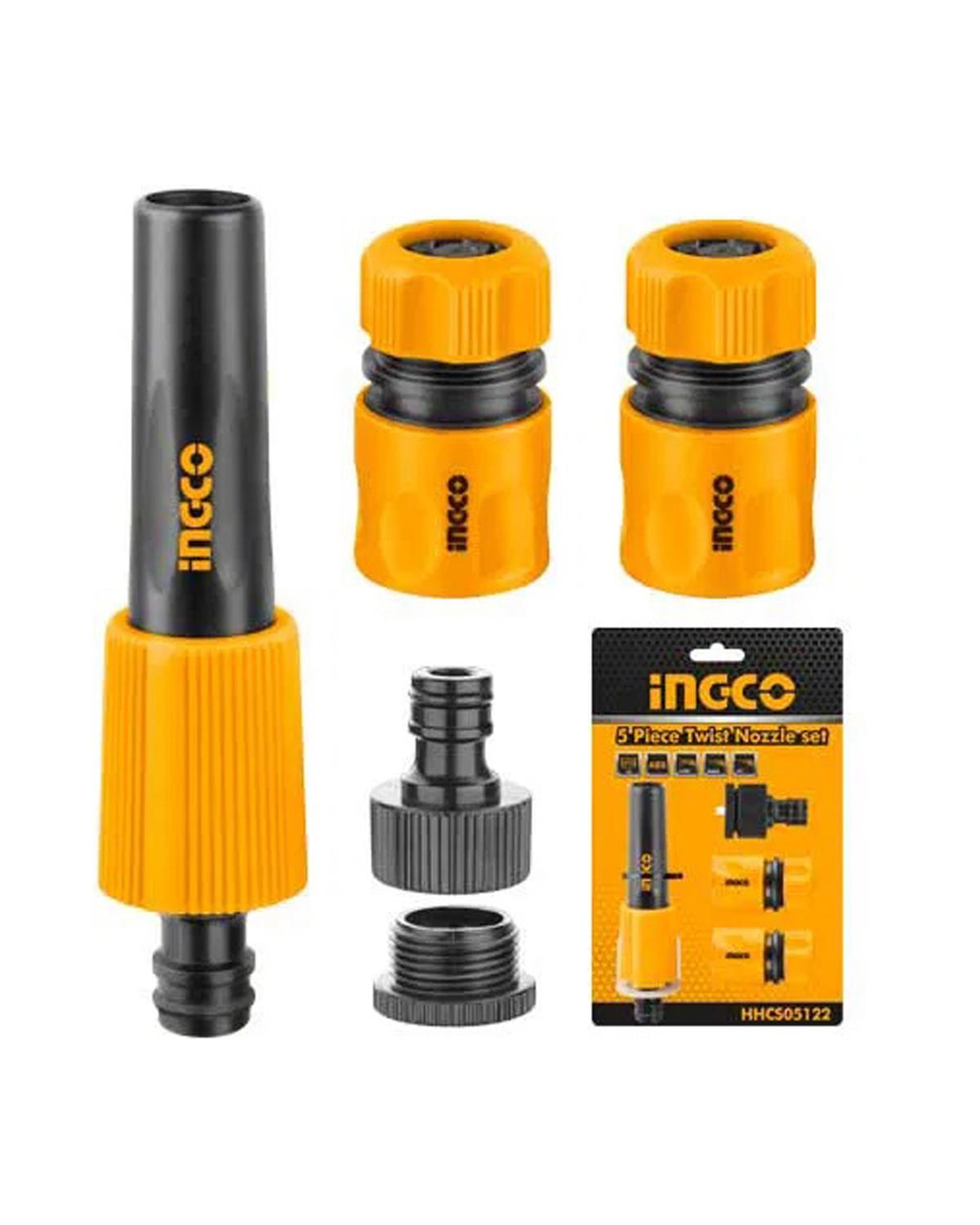 INGCO 5 PCS TWIST NOZZLE SET
