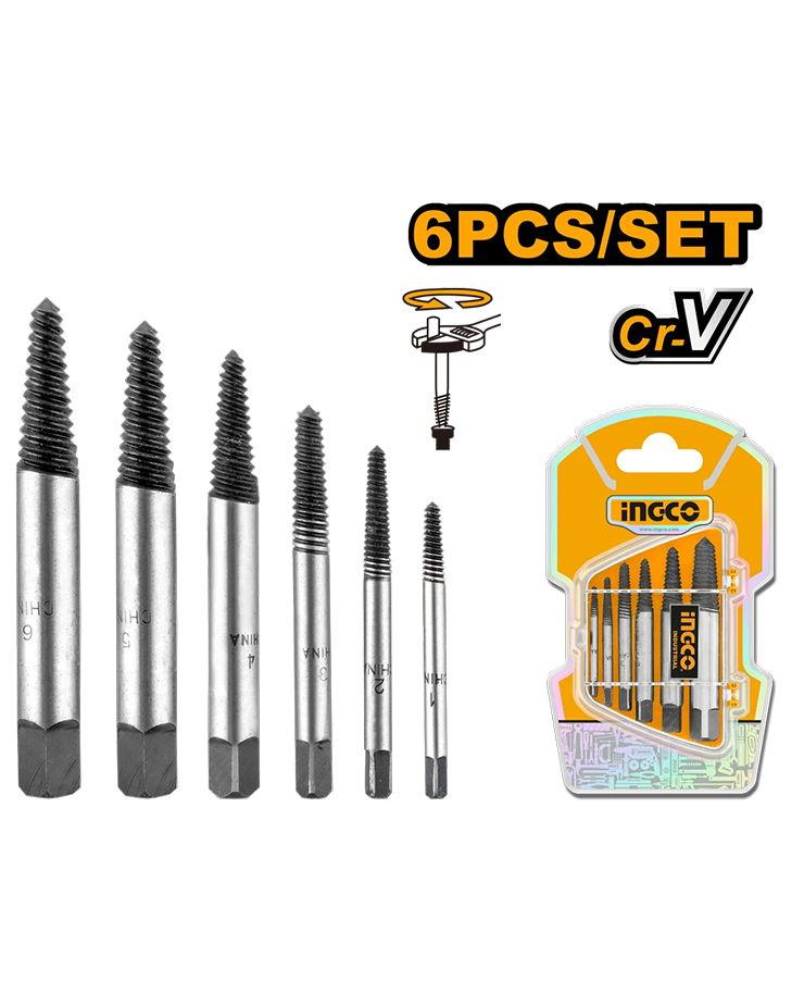 INGCO 6PCS EXTRACTOR SET