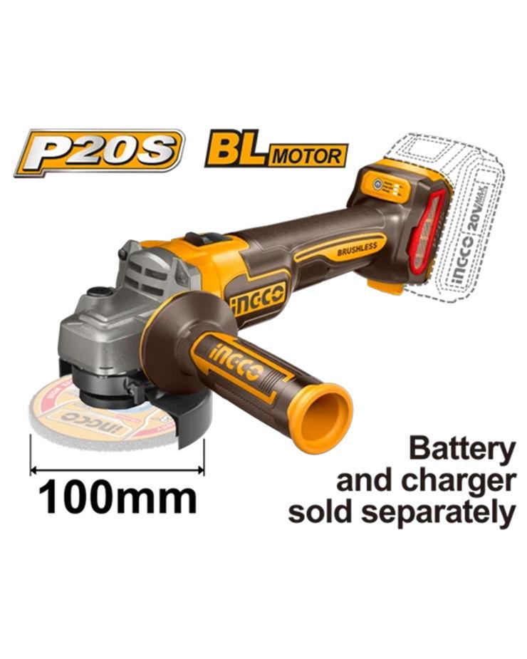 INGCO CORDLESS ANGLE GRINDER
