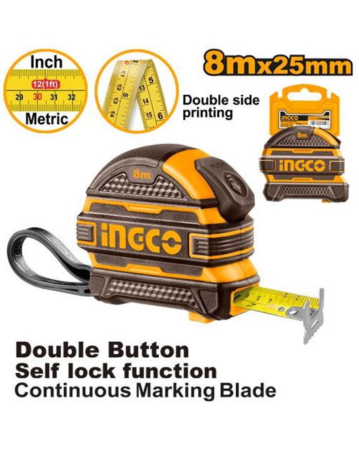 INGCO STEEL MEASURING TAPE DUP HSMT08825