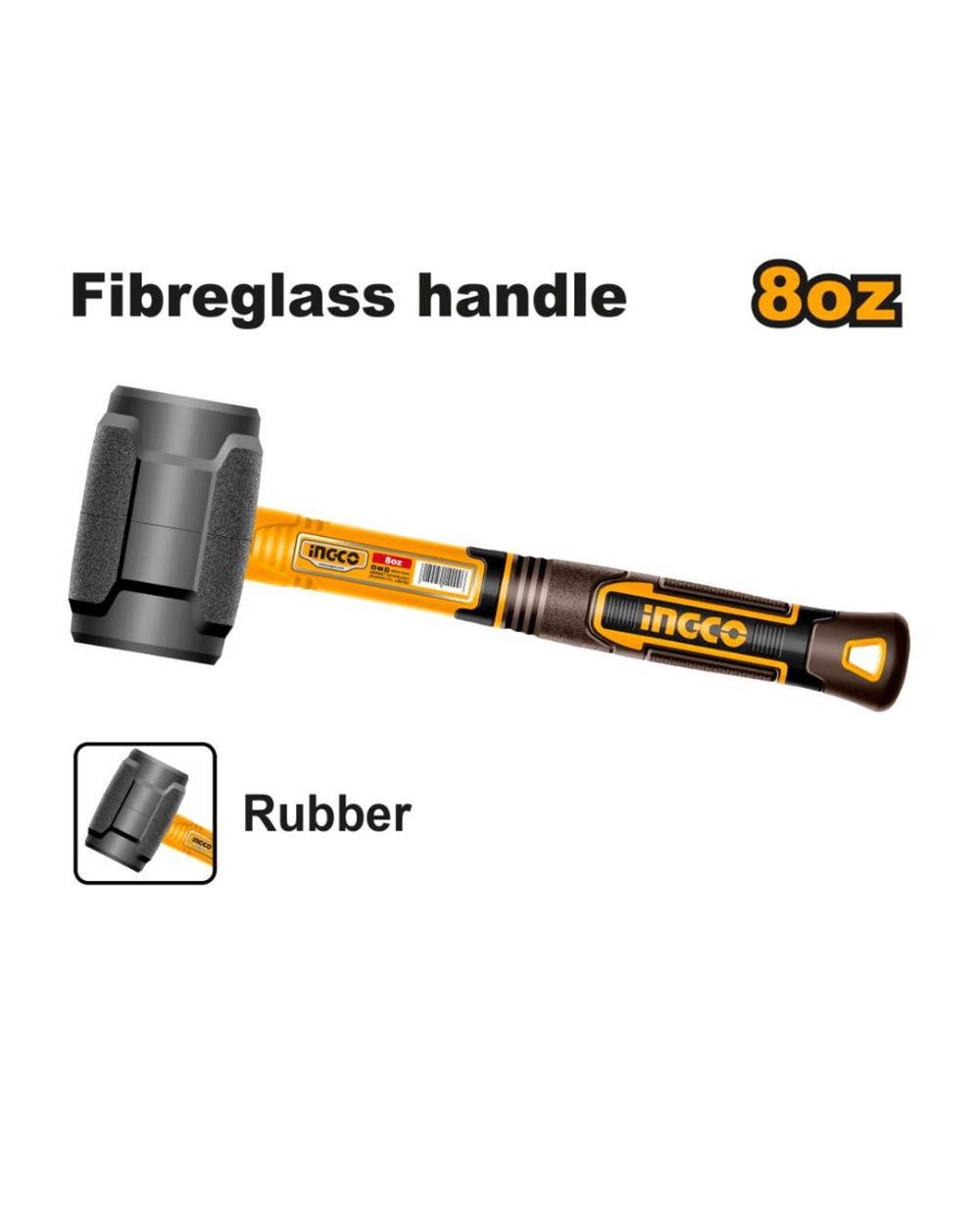 INGCO RUBBER HAMMER 220G