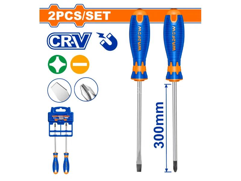 WADFOW 2PCS SCREWDRIVER SET PH300