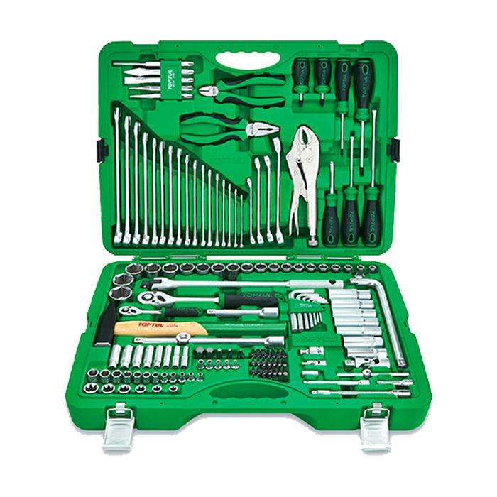 TOPTUL 150PCS 1/4''-1/2'' TOOLS SET