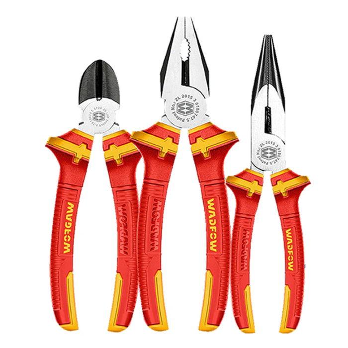 WADFOW 3PCS INSULATED PLIERS SET