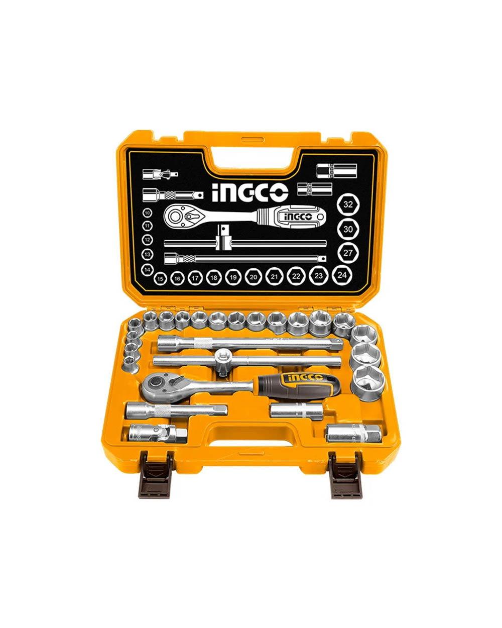 Incco Socket Set INGCO 25PCS SOCKET SET 1/2